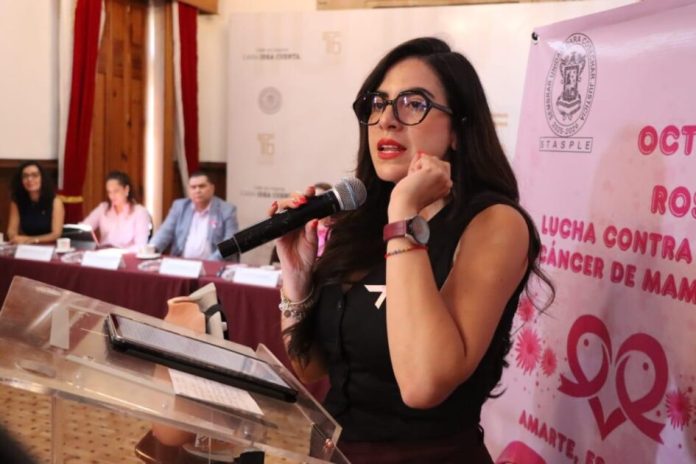 Se suma Congreso del Estado a jornadas para la lucha contra el cáncer de mama; realizan curso-taller de autoexploración