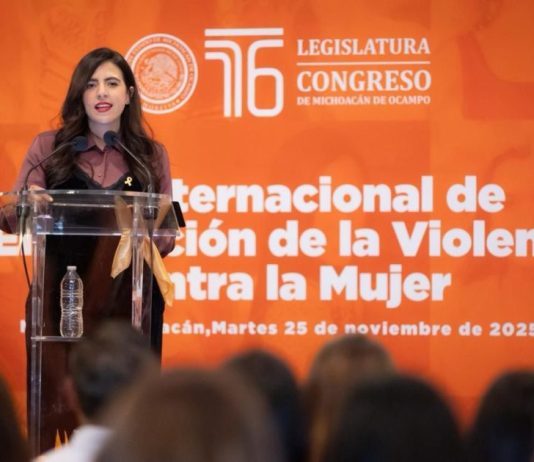 Giulianna Bugarini llama a combatir con responsabilidad, desde el Poder Legislativo, la violencia a las mujeres