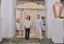 Fabiola Alanís y Toño Mendoza promueven al sector artesanal y llaman a visitar el Tianguis de Domingo de Ramos en Uruapan